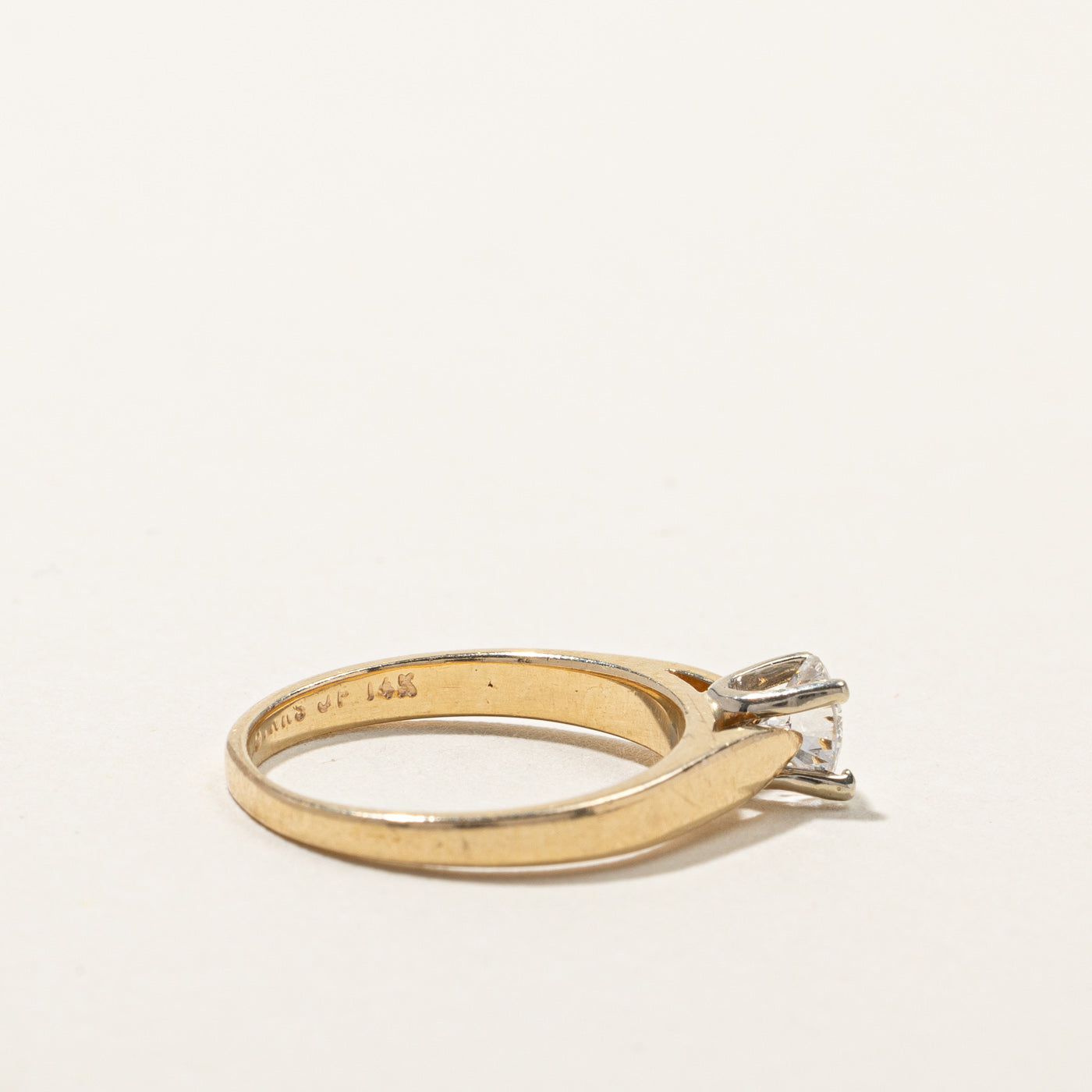 0.36ct Solitaire Diamond Engagement Ring - Size 4.25 - Ideal for Proposals, Weddings & Anniversary Gifts - Classic & Timeless Jewelry