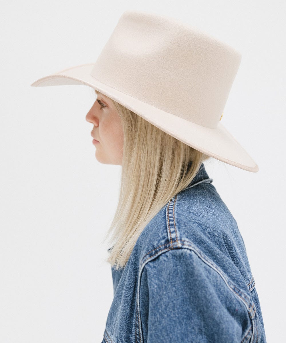 June Rancher Cowboy Hat for Men & Women - Western Style Sun Protection Outdoor Riding Hat - Perfect for Rodeo, Horseback Riding, and Country Music Festivals