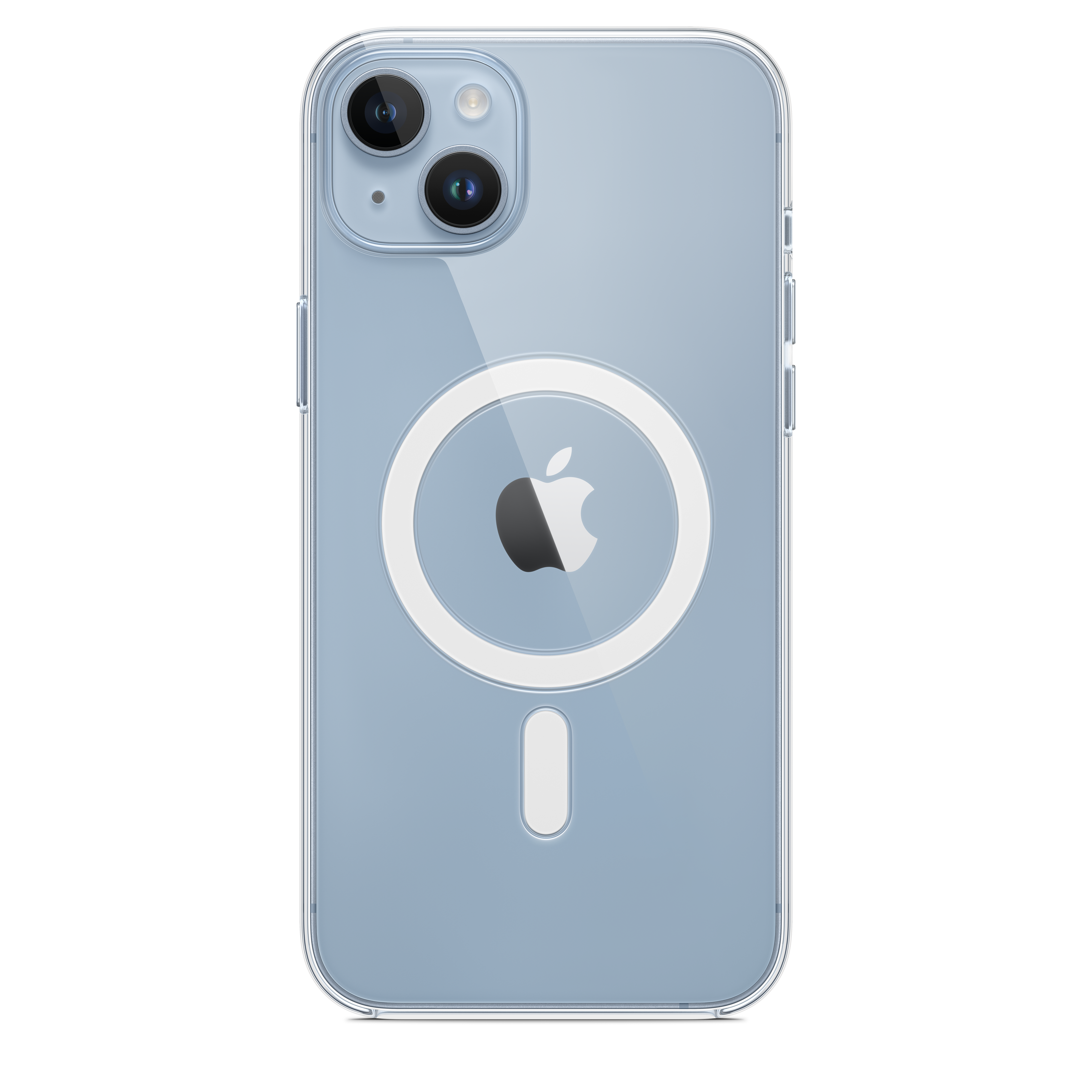 Magnetic Clear iPhone 14 Plus Case with MagSafe - Slim Protective Cover for Everyday Use & Wireless Charging