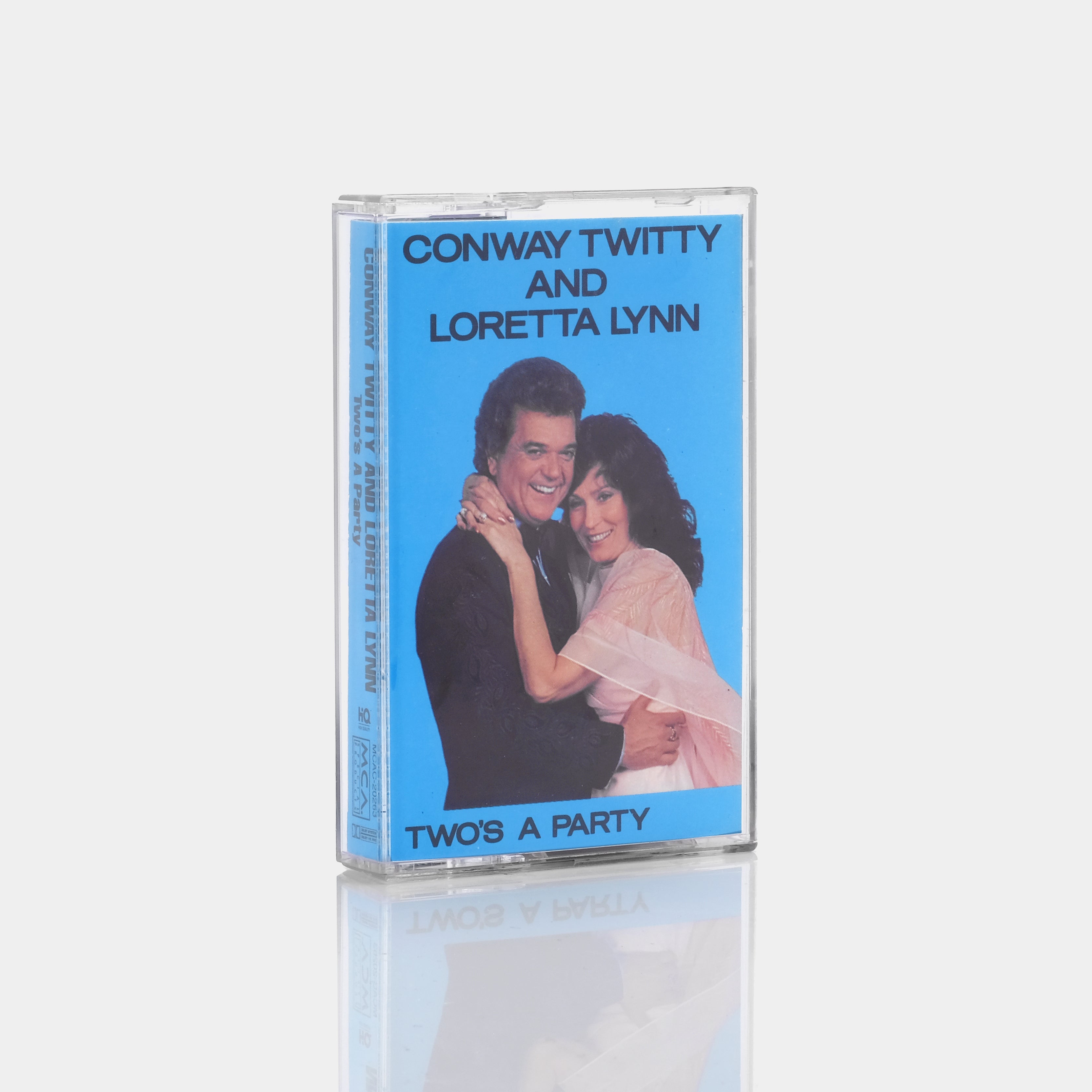 Conway Twitty & Loretta Lynn - Two's A Party Cassette Tape | Vintage Country Music Duet Album | Perfect for Collectors & Retro Music Lovers