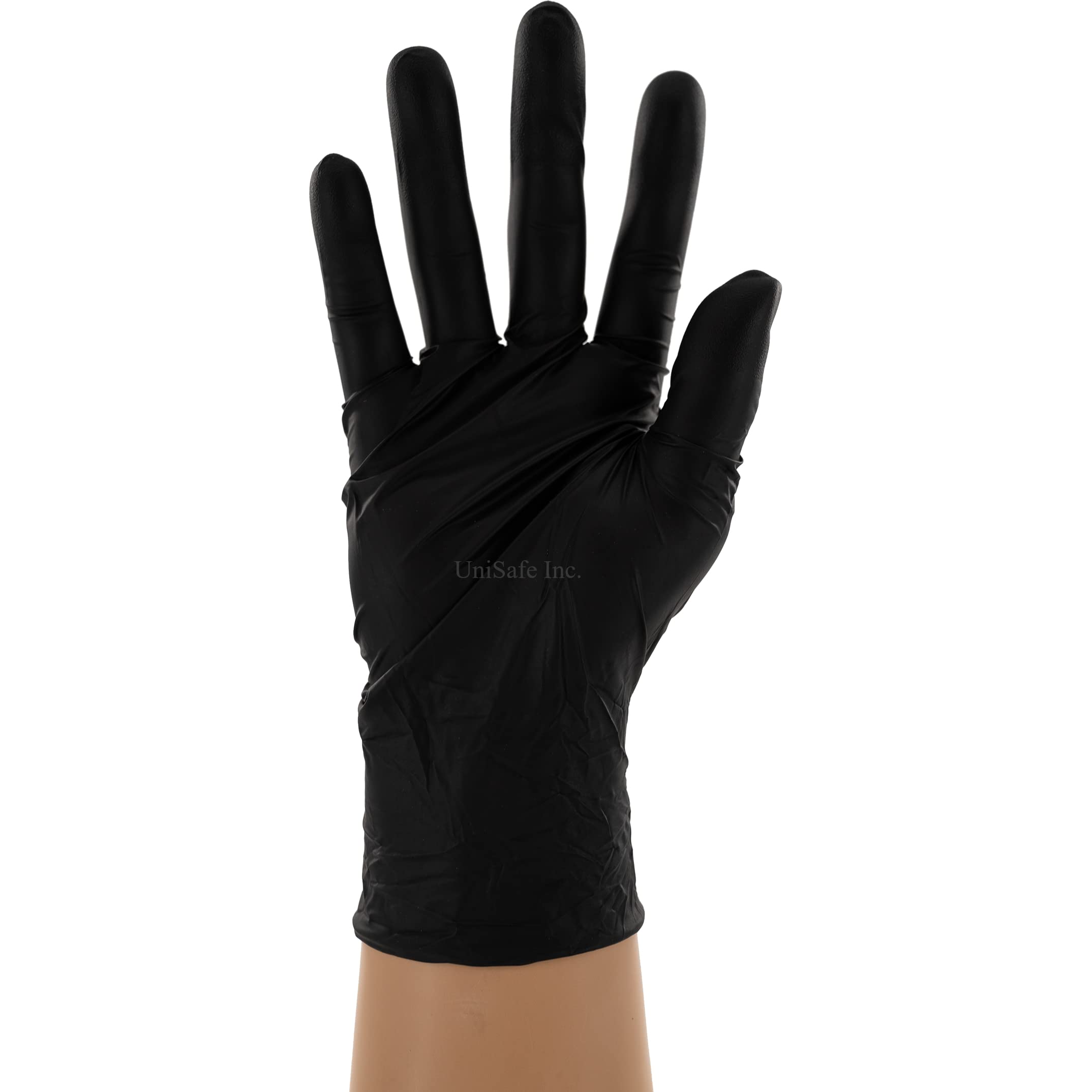 PITBULL Black Nitrile Exam Gloves - 6 Mil Disposable Gloves, Box of 1000 - Ideal for Medical, Dental, Tattoo & Food Service Use