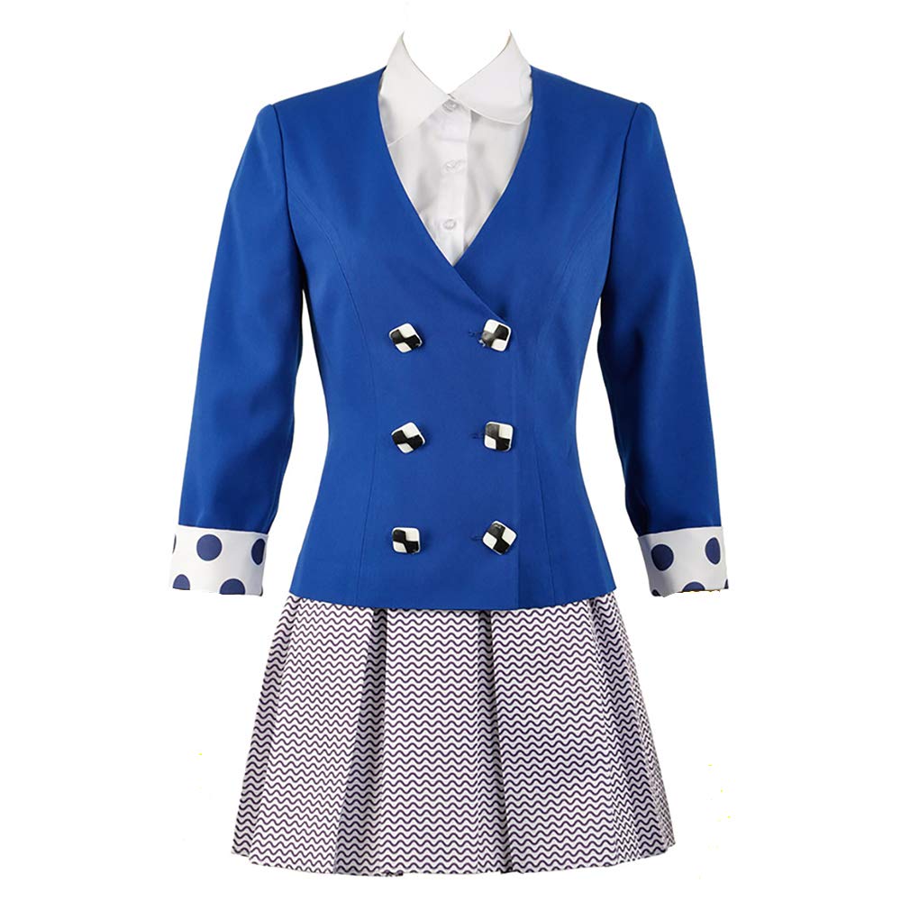 Heathers The Musical Rock Cosplay Costume - Velma Kelly School Uniform Dress Outfit for Women (Full Set) | Halloween, Theater Performance, Cosplay Convention