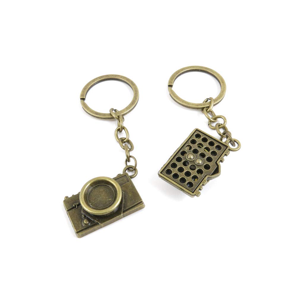 100-Piece Keychain Set - Durable Key Rings, Bag Charms & Jewelry Accessories for Keys, Bags & Cameras (B5DX0) - Perfect for Gifts, Organization & Personal Style