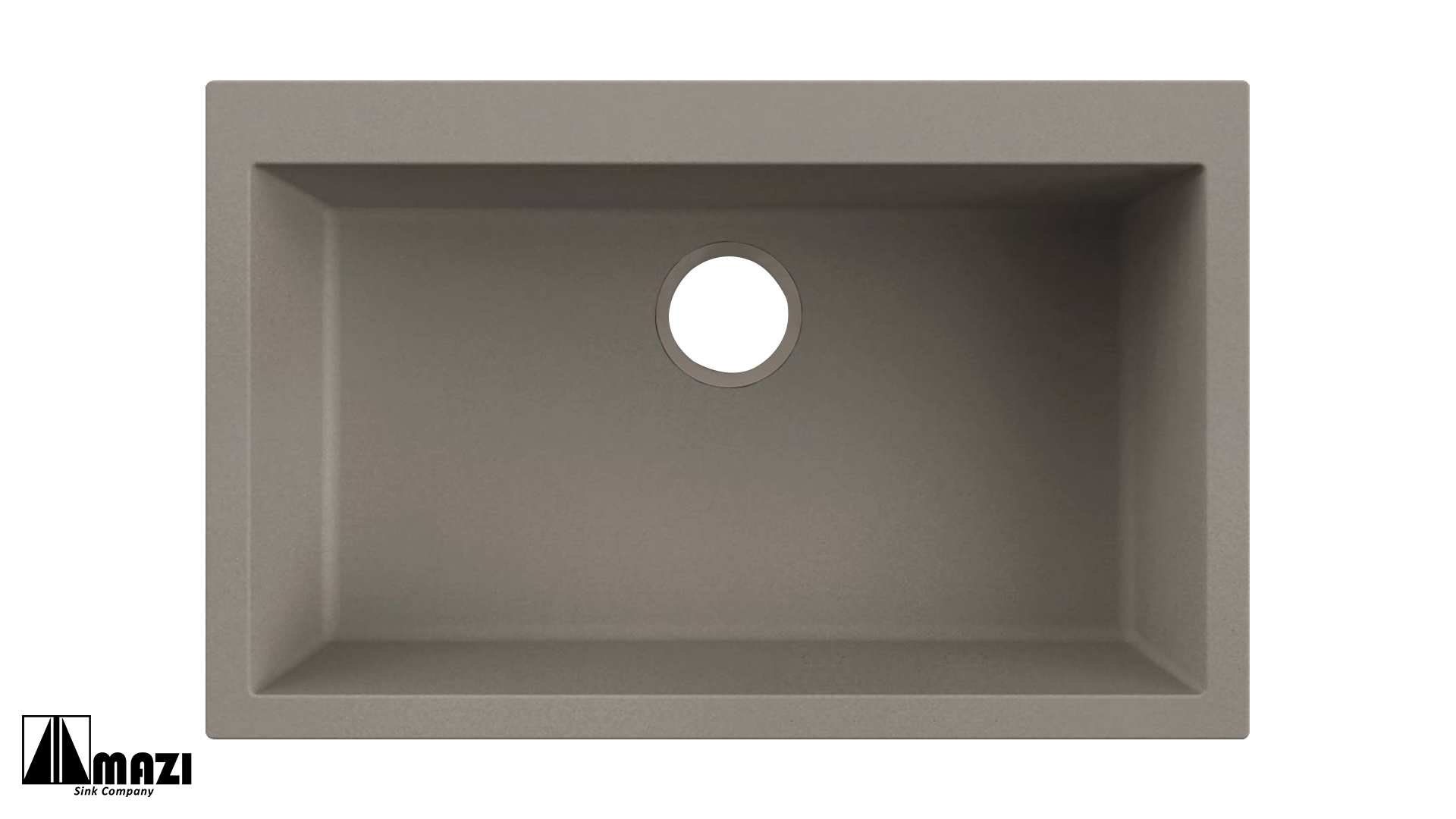 Premium Granite Composite Kitchen Sink IT100M - Durable 70% Granite & Resin Sink for Modern Homes - Perfect for Food Prep, Dishwashing & Busy Kitchens