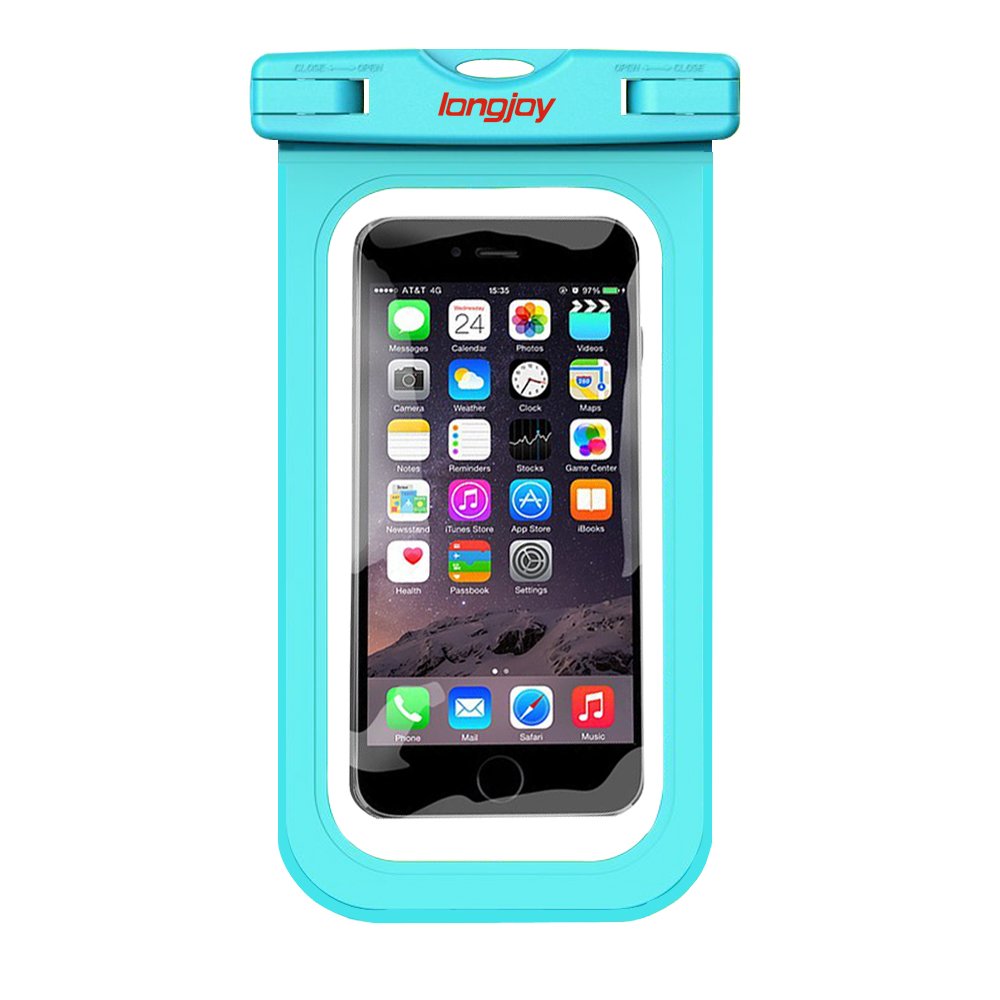 Universal Waterproof Phone Case - IPX8 Certified Dry Bag Pouch for iPhone, Samsung & Most Smartphones - Perfect for Swimming, Beach, Kayaking & Outdoor Activities