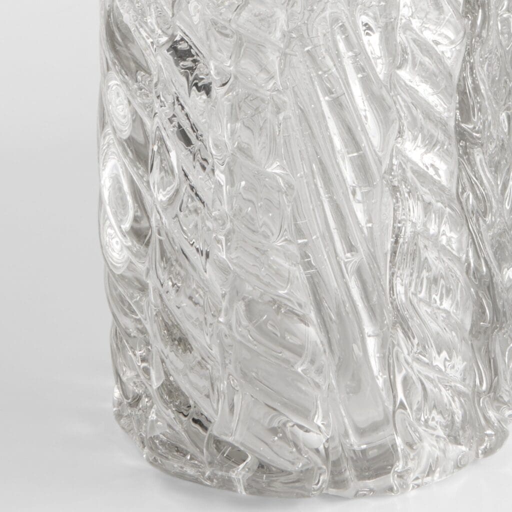 Cyan Design 11490 Clear Glass Vase - Small Modern Home Decor for Flowers, Centerpiece, Wedding & Living Room Decor