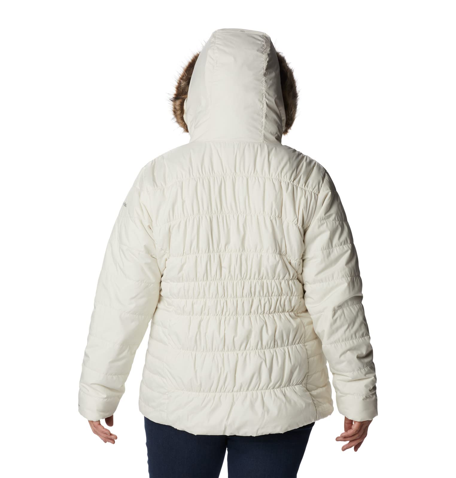 Columbia Women's Sparks Lake Waterproof Jacket - Lightweight, Breathable, Windproof Raincoat for Hiking, Camping & Outdoor Activities (Chalk, Medium)