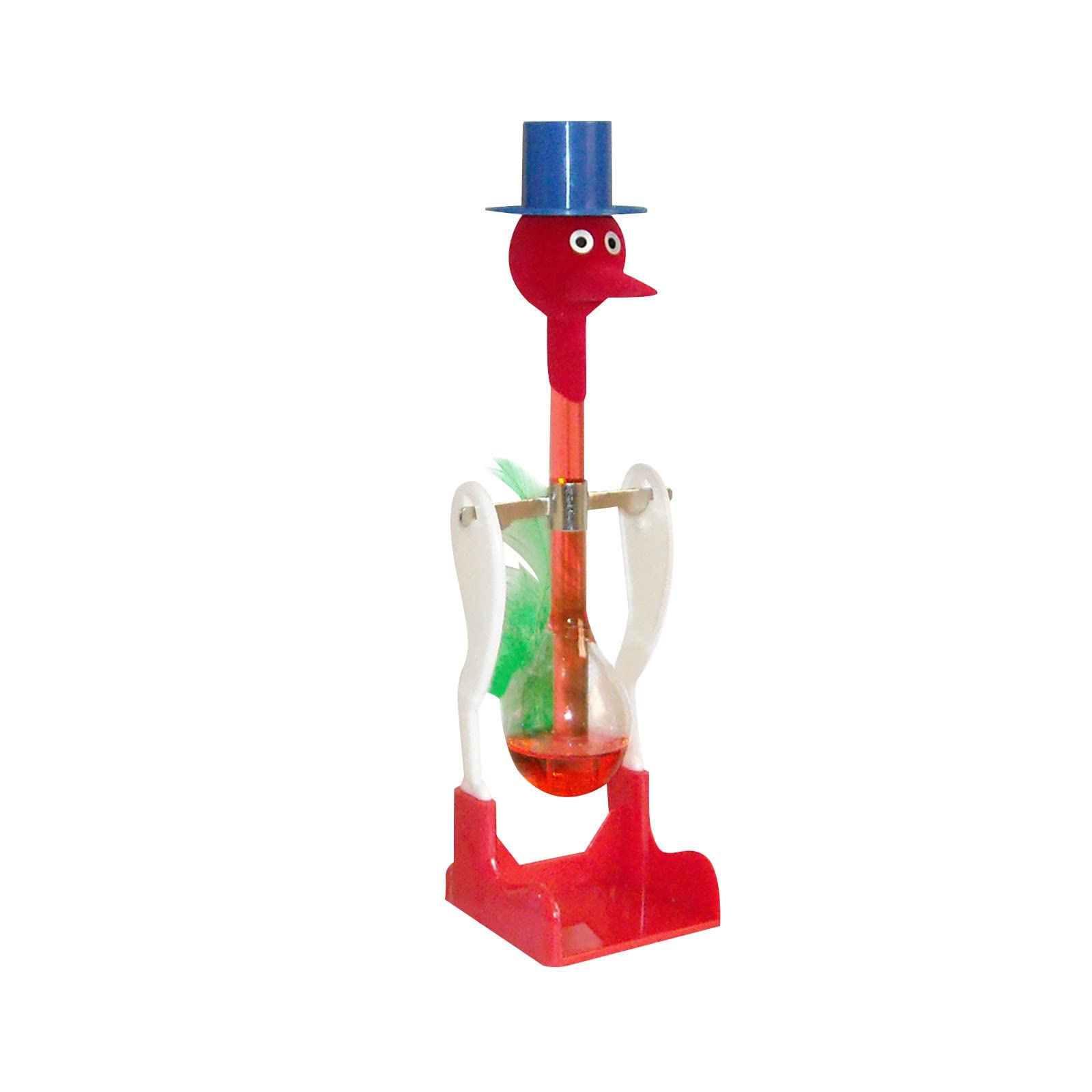 Original Vintage Retro Magical Drinker - Amazing Bird Water Drinking Toy, Green Science Kit for Kids (BD9) | Fun Educational STEM Gift for Children's Science Experiments & Party Favors