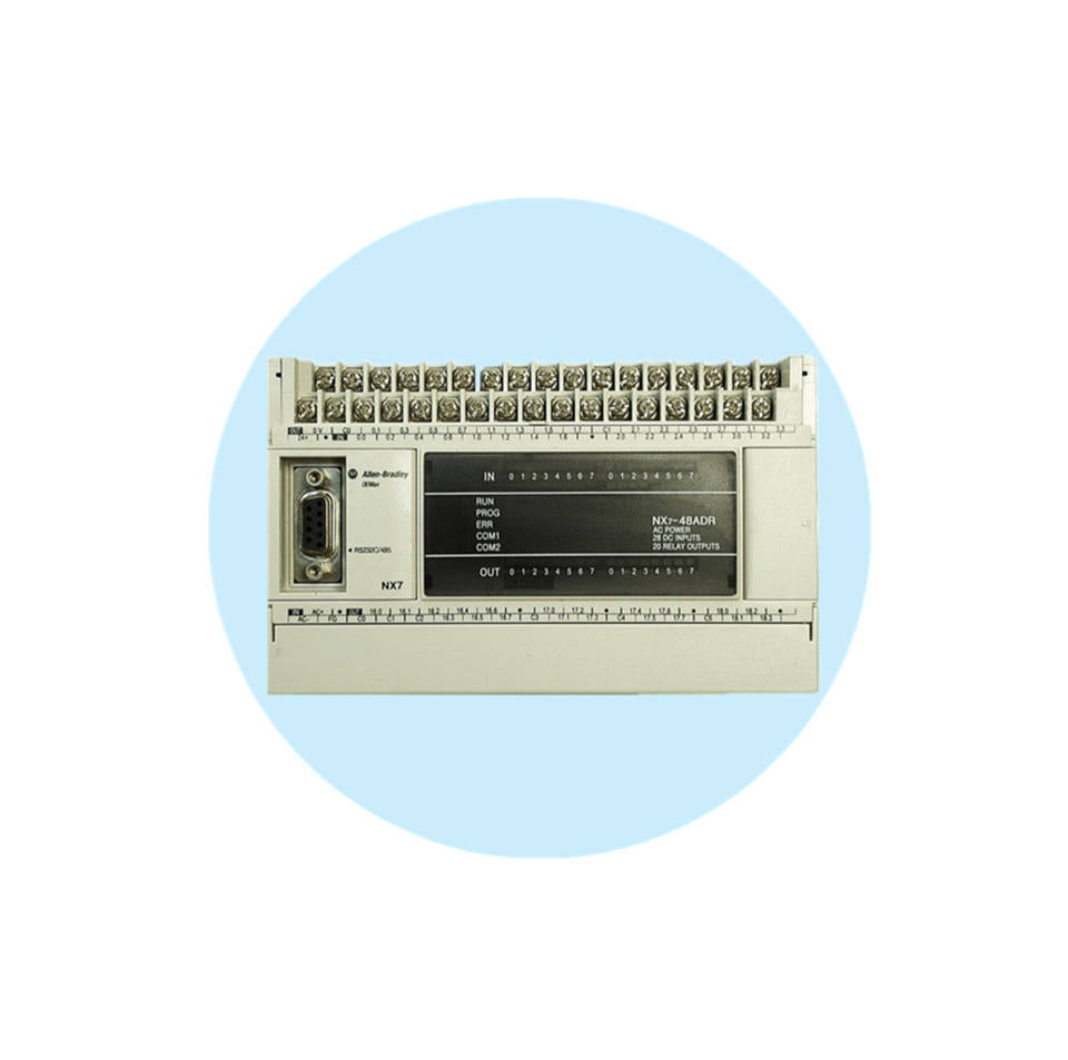 New AB PLC Programming Controller NX7 48ADR - Industrial Automation Control System for Manufacturing & Machinery Applications