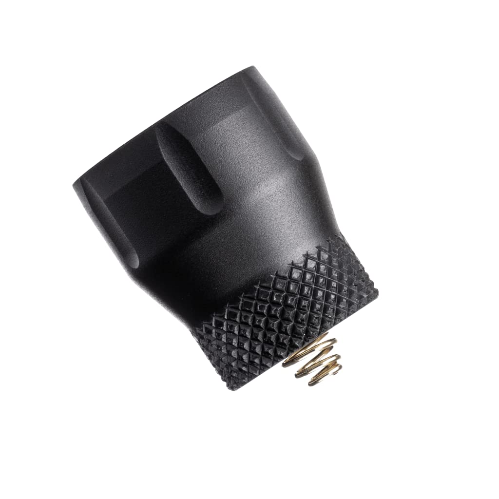 Z-BOLT® Clicky Tailcap for SureFire Weapon Lights & Blazer LEP/LED 18350/18650 Flashlights - Black Finish (SF Z68 Compatible) - Tactical Light Switch for Firearms, Hunting & Outdoor Adventures