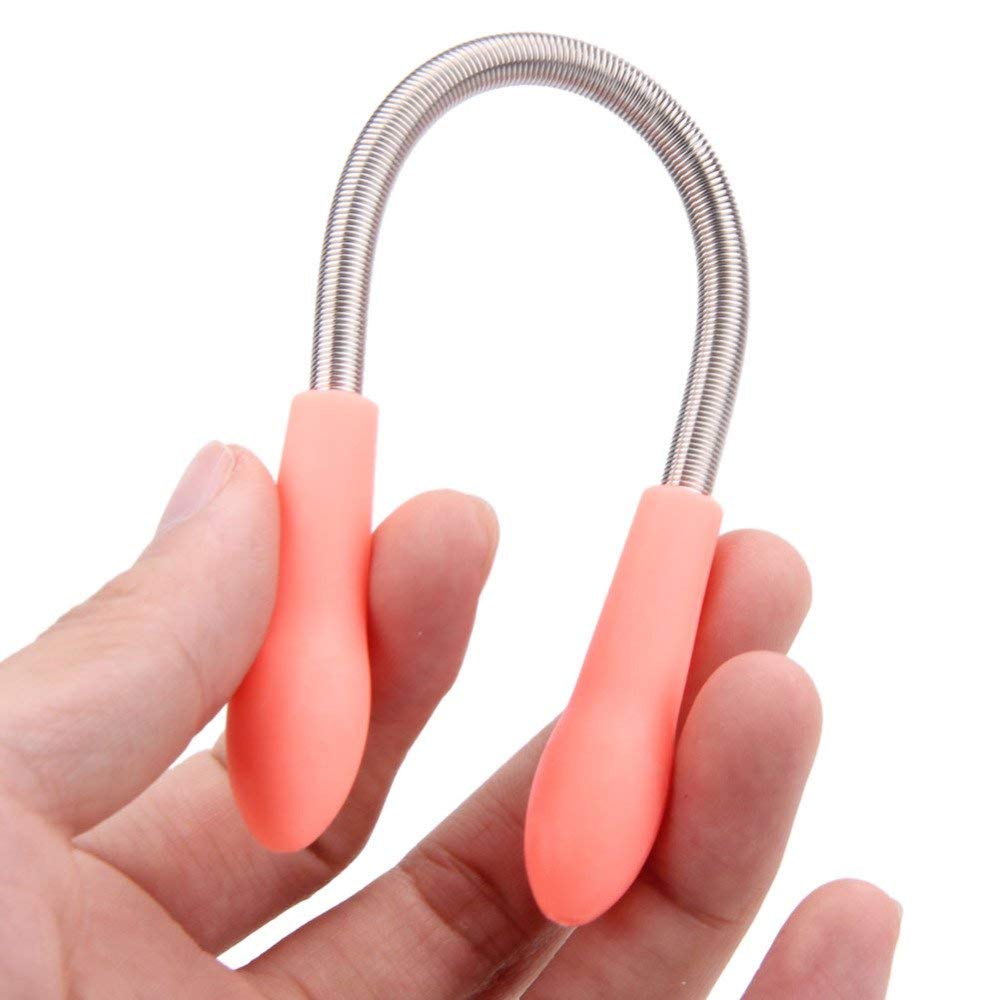 Topinon 2-Piece Facial Hair Removal Spring Tool - Eyebrow Epilator & Threading Kit for Women | Chin, Cheek, Mustache & Upper Lip Hair Remover | Perfect for Home Use & Travel Beauty Care