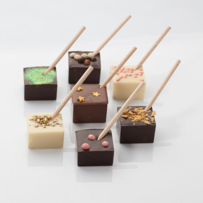 Flexipat Cube - 96 Silicone Baking Molds for Perfect Cube-Shaped Treats | Ideal for Brownies, Jellies, Ice Cubes & Chocolate Making | BPA-Free & Non-Stick