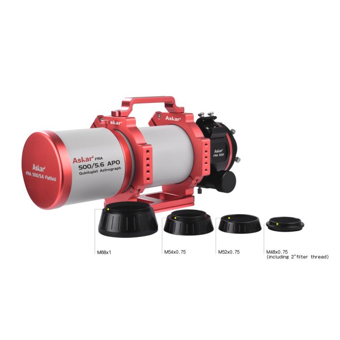 Askar FRA500 90mm f/5.6 Quintuplet Petzval Flat Field Astrograph Telescope for Astrophotography - Perfect for Deep Space Imaging and Wide Field Astronomy