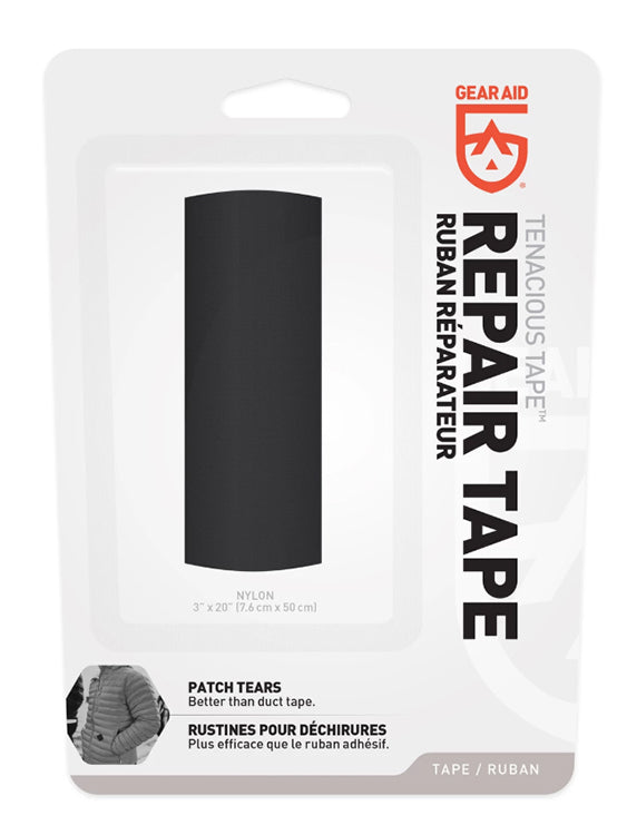 Gear Aid (McNett) Tenacious Tape Iron-On Fabric Repair Patch - Durable Iron Mend for Clothes, Tents, Sleeping Bags - Perfect for Outdoor Gear Repair & Emergency Fixes