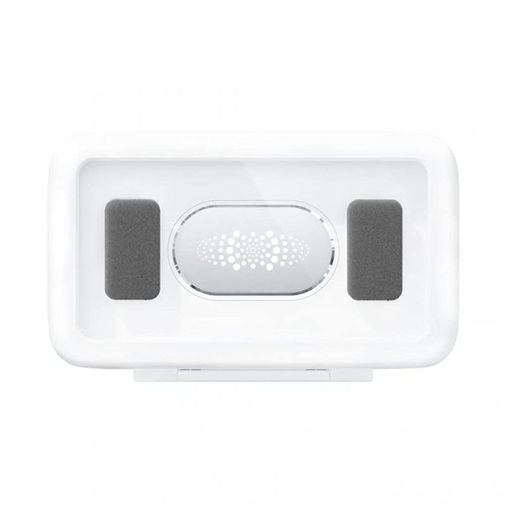 Waterproof Shower Phone Holder - Self-Adhesive Bathroom Wall Mount Mobile Phone Case for Touch Screen - White - Perfect for Shower, Poolside & Wet Areas