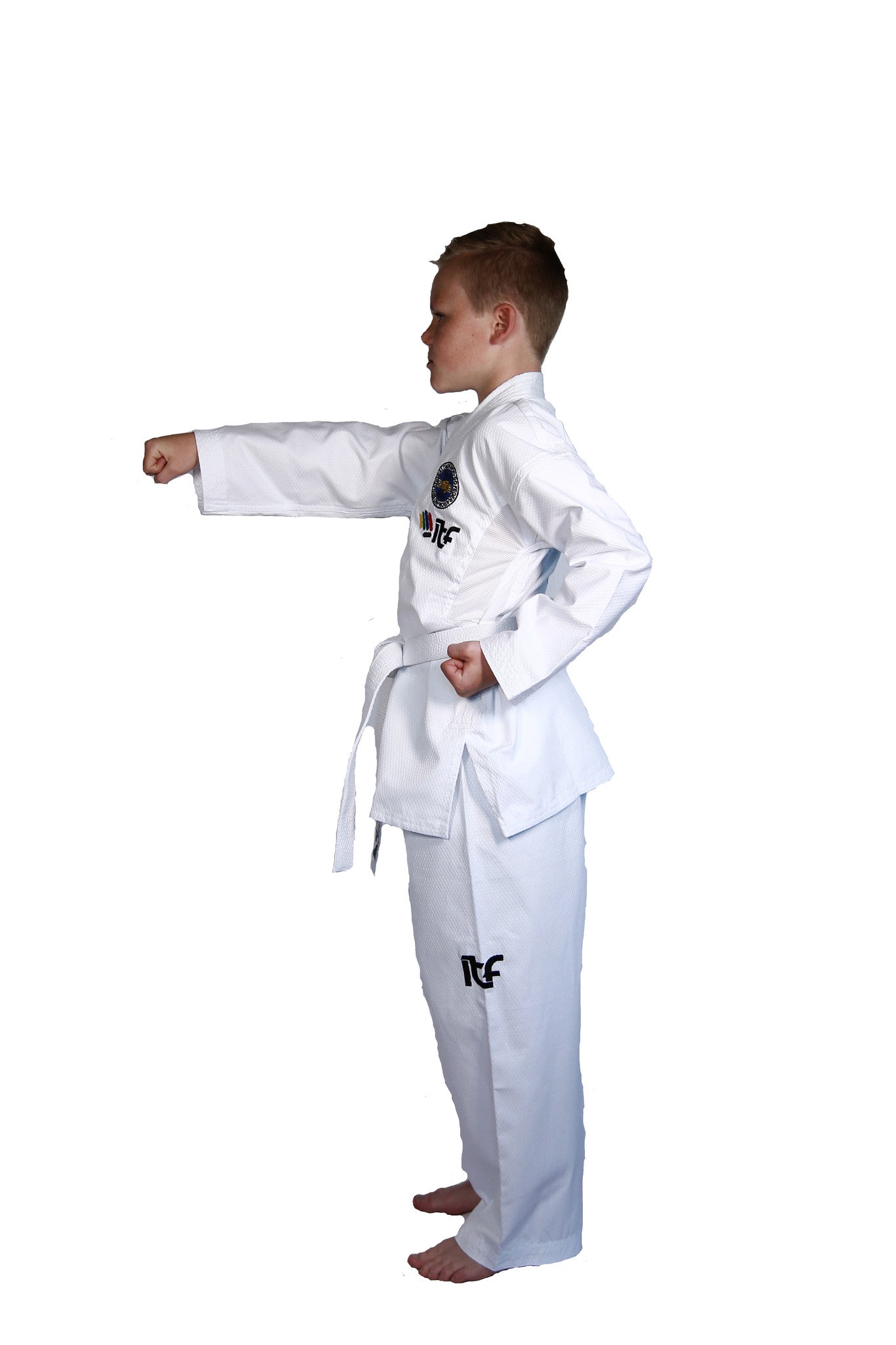 iTKD Fuji Pro Kup Dobok - Premium Taekwondo Uniform for Adults & Kids - Lightweight & Durable for Training & Competitions