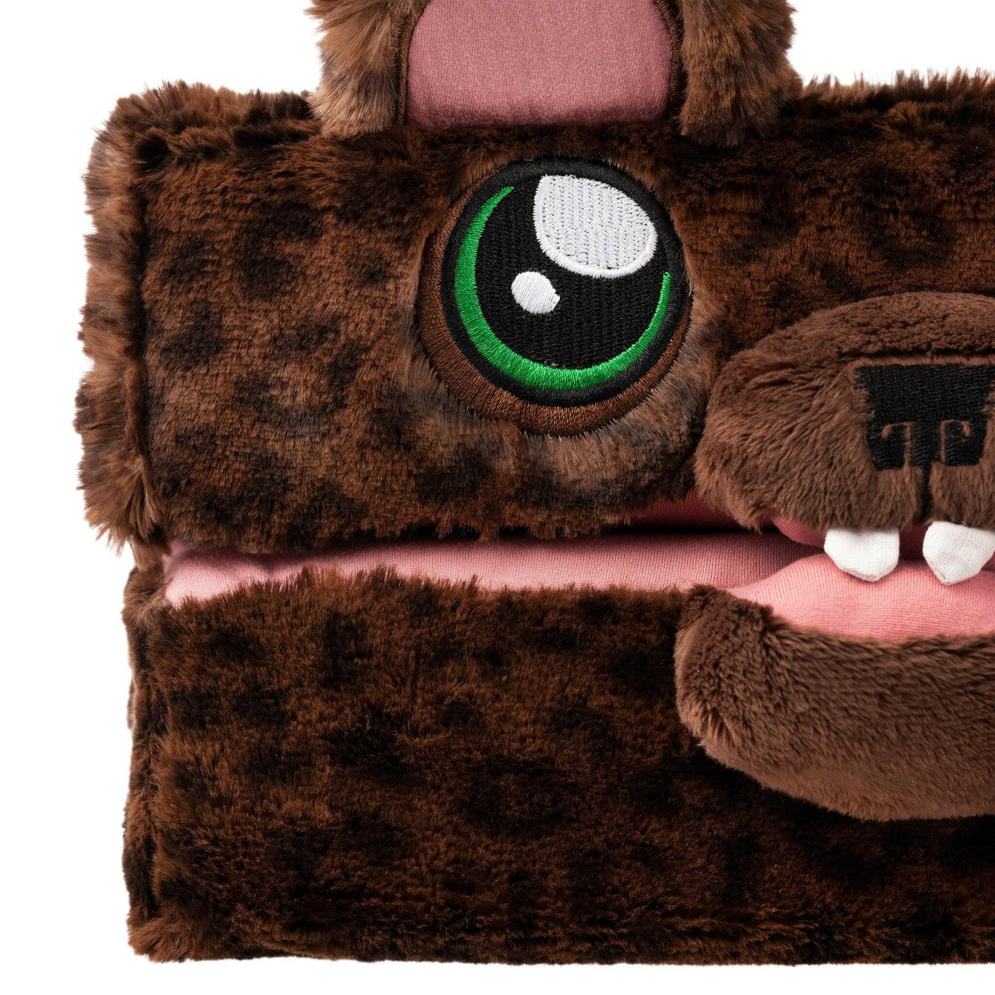 Bravery Bear Plush Pillow - Soft & Huggable Stuffed Animal for Kids & Adults | Perfect for Bedroom Decor, Nursery, Gifts, and Comforting Sleep