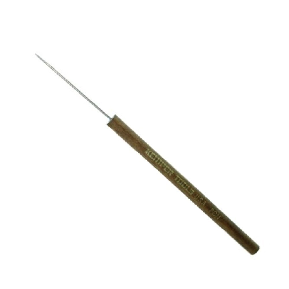 Kemper PCN Potters Needle Tool with Wooden Handle - Ceramic Clay Sculpting, Pottery Carving & Detailing Tool for Artists and Crafters