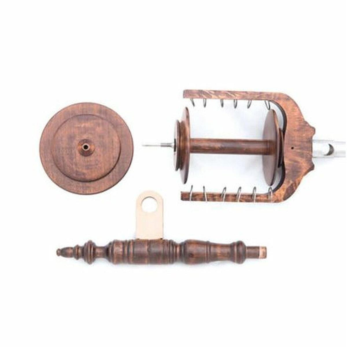 Kromski Polonaise Jumbo Flyer Spinning Wheel Set - Premium Spinning Wheel for Yarn Making, Wool Spinning & Fiber Arts | Perfect for Hand Spinners, Knitters & Crafters