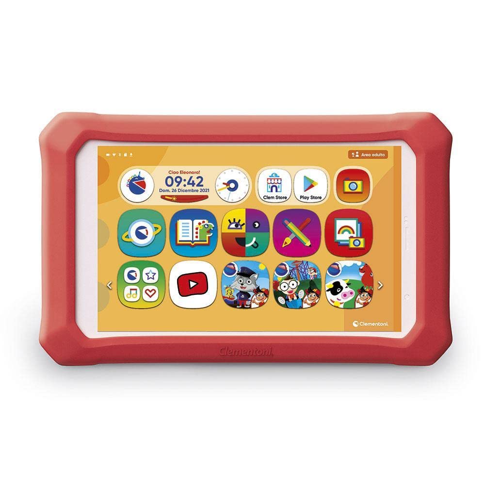Clementoni X Revolution Kids Learning Tablet - Educational Toy for Children Ages 3-6 with Interactive Games & Activities | Perfect for Home, Classroom & Travel Learning