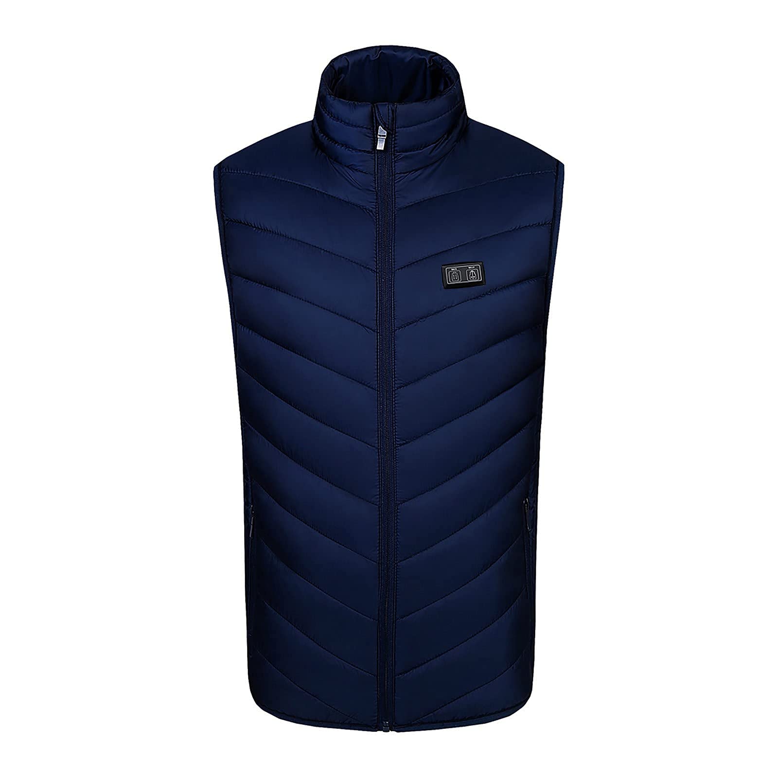 Men's Heated Jacket - Lightweight Winter Coat for Outdoor Activities