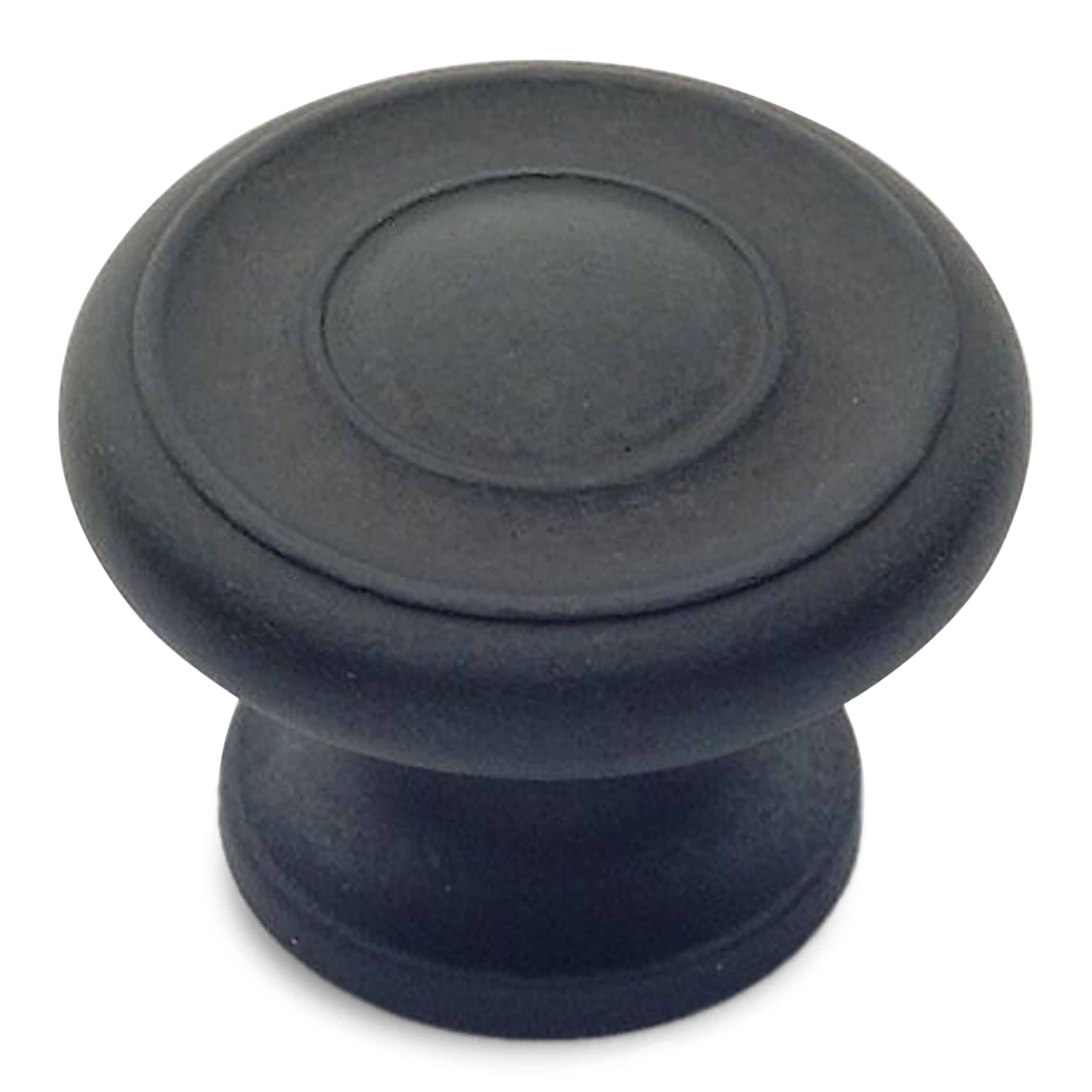 1-1/2 Inch Georgian Cabinet Knob - Elegant Solid Brass Hardware for Kitchen & Bathroom Cabinets - Perfect for Home Renovation and Furniture Upgrades