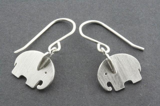 3D Elephant Earrings for Women - Stylish Animal Jewelry for Everyday Wear, Gifts & Parties | Lightweight & Hypoallergenic