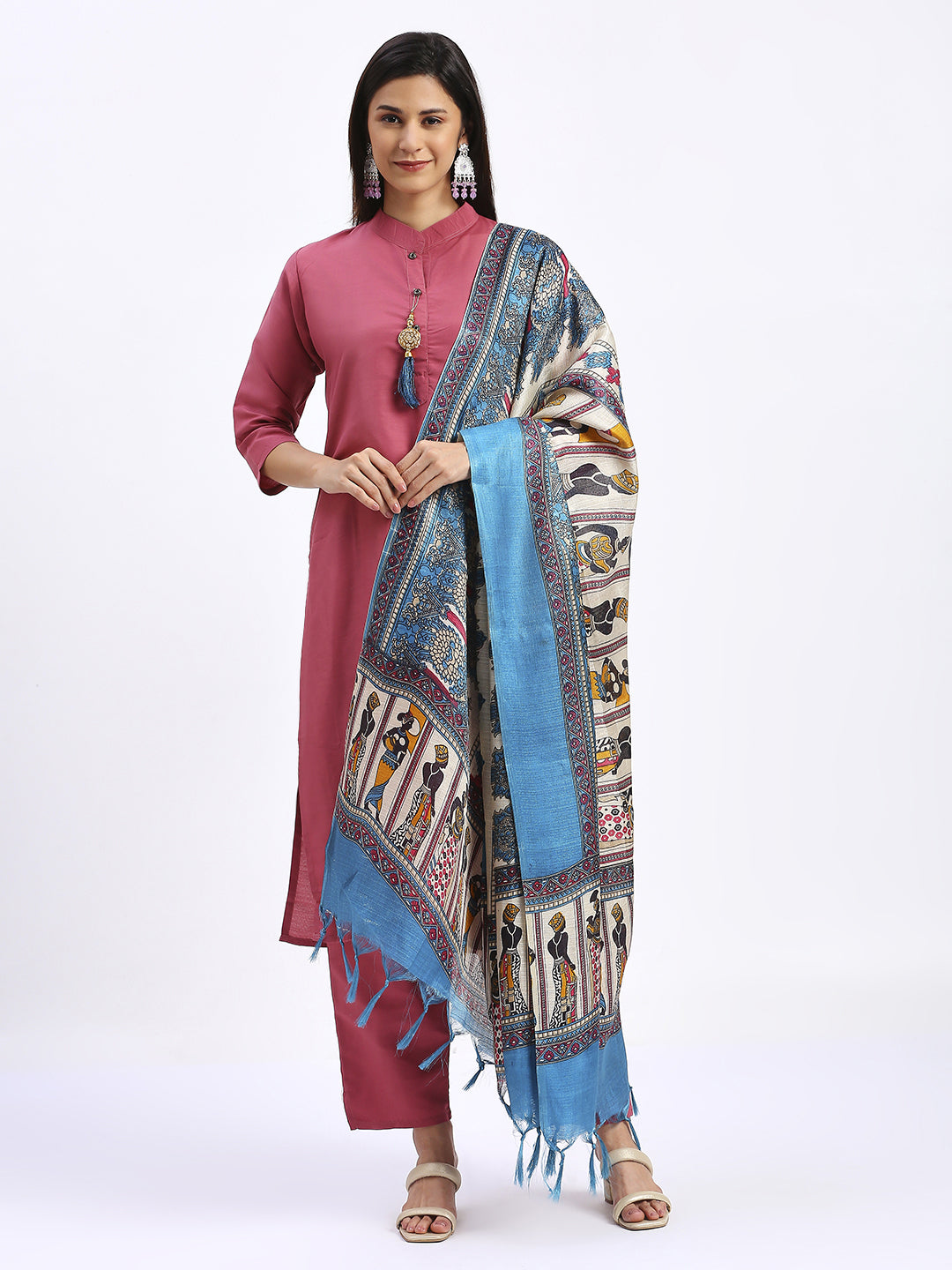 Elegant Baby Pink Designer Ready-Made Pant Suit with Printed Work - Perfect for Weddings, Parties & Special Occasions