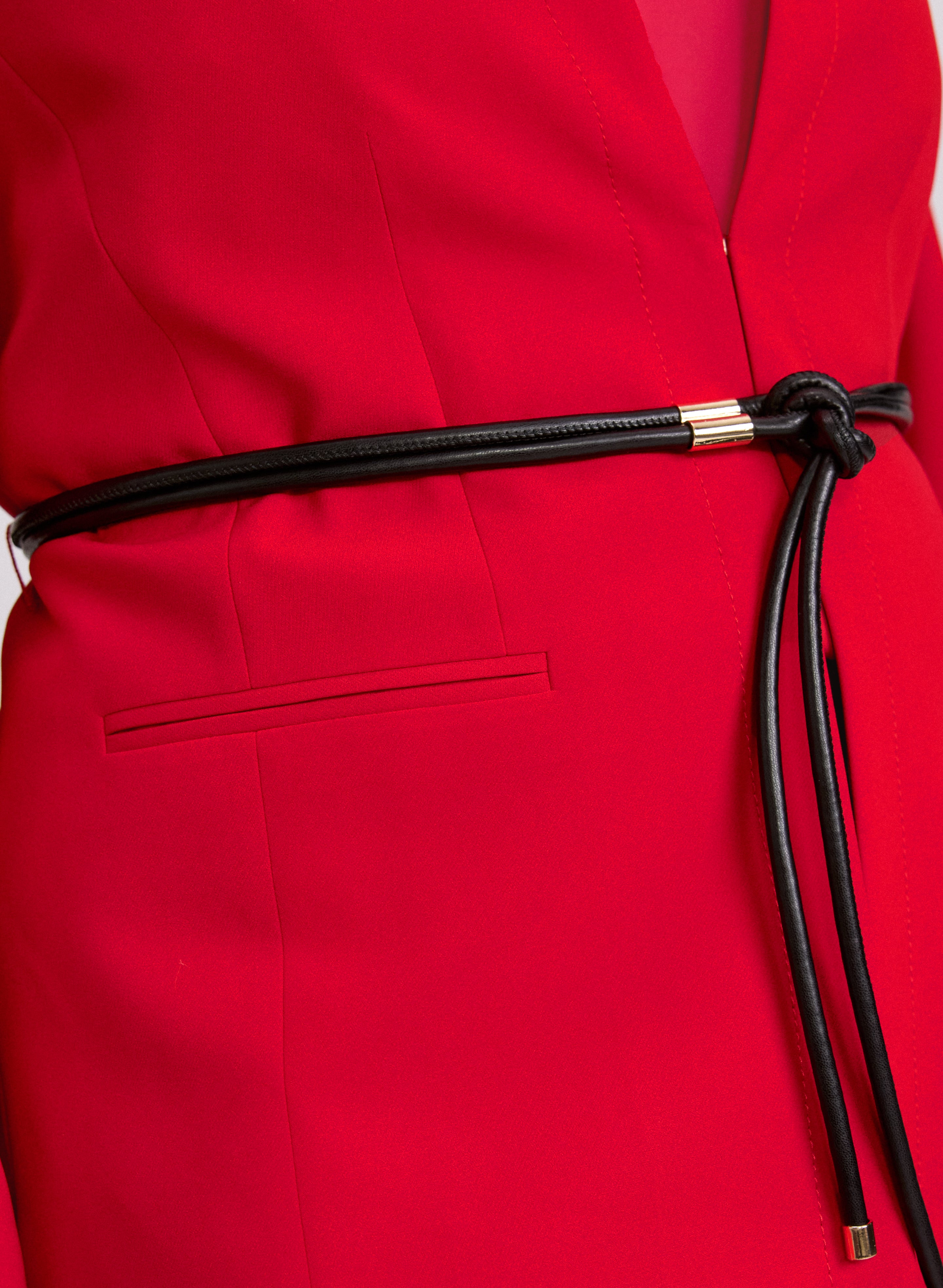 Stylish Women's Belted Long Jacket - Elegant Trench Coat for Fall & Winter - Perfect for Office, Dating & Outdoor Activities