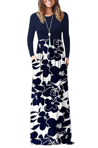 White Navy Flower/Navy