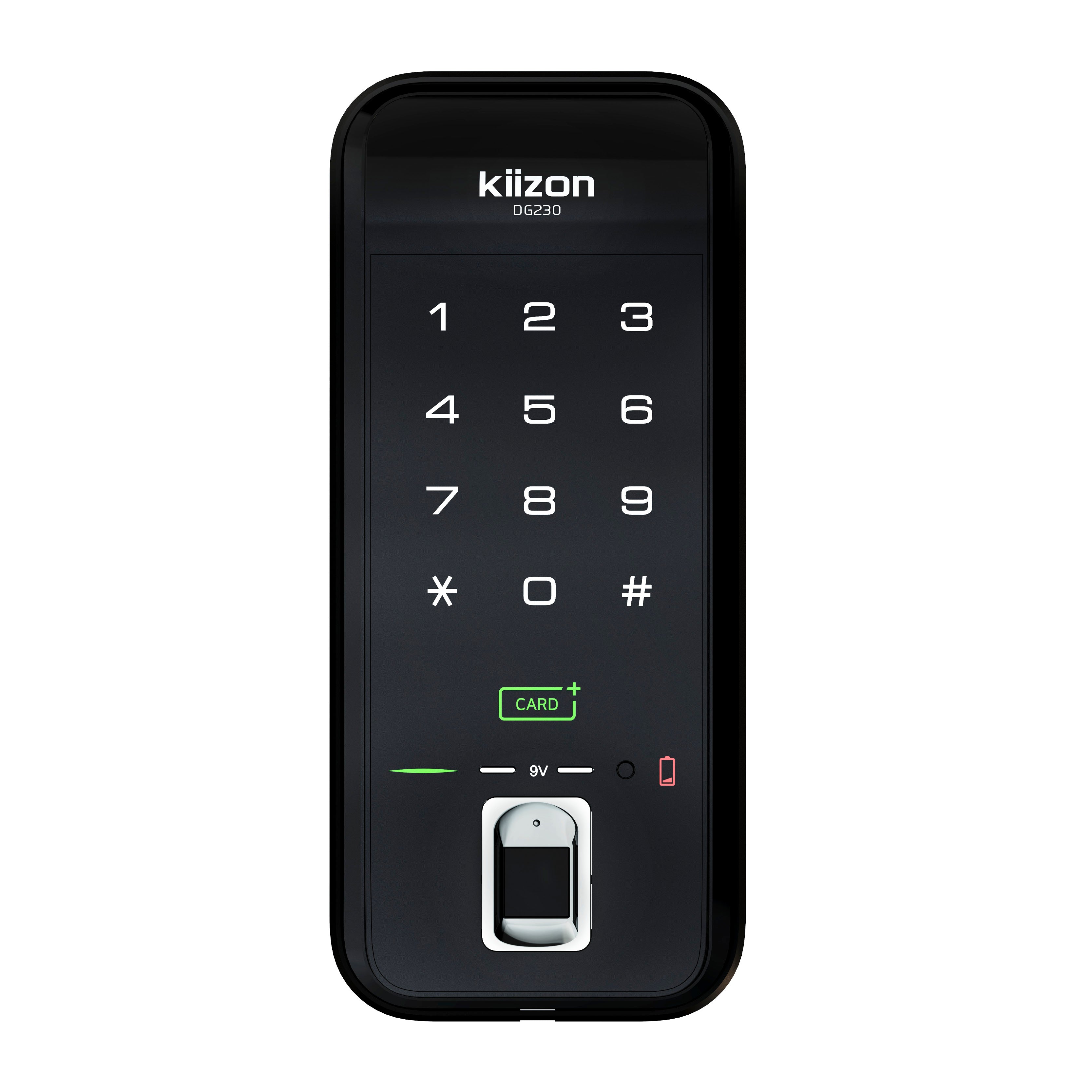 DG230 Fingerprint Metal Gate Lock - Smart Keyless Entry, High Security, Weatherproof - Perfect for Home, Office, and Outdoor Gates