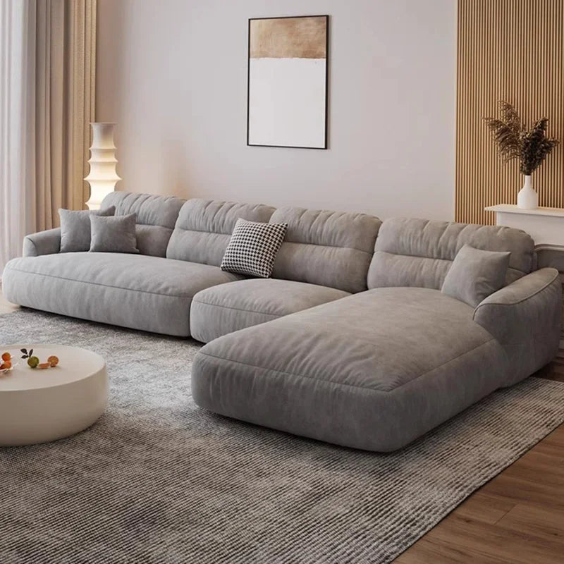 Lazy Para Sectional Lounge Sofa - Modern Comfort for Ultimate Relaxation | Perfect for Living Room, Home Theater & Family Gatherings