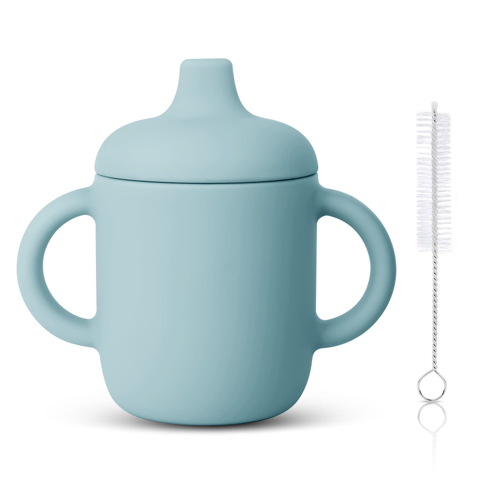 Vicloon 150ml Toddler Straw Cup - No Spill Sippy Cup for Baby Training | Home & Travel Use