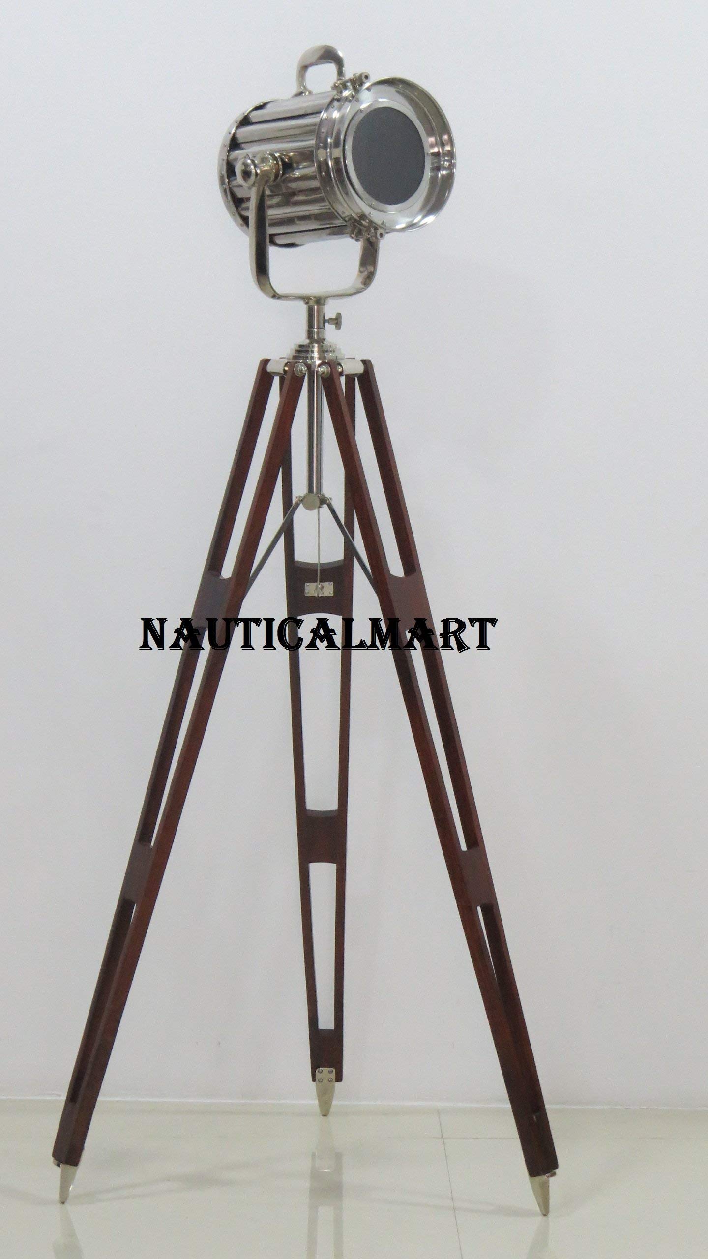 Modern Designer Corner Floor Lamp with Bright Spot Light & Tripod Stand - Perfect for Living Room, Bedroom, or Office Lighting Decor