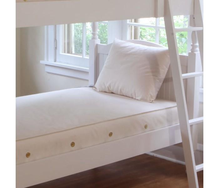 2 in 1 Organic Kids Waterproof Mattress Protector - Hypoallergenic, Breathable & Washable for Toddler & Baby Crib - Perfect for Bedwetting, Spills & Allergies Protection