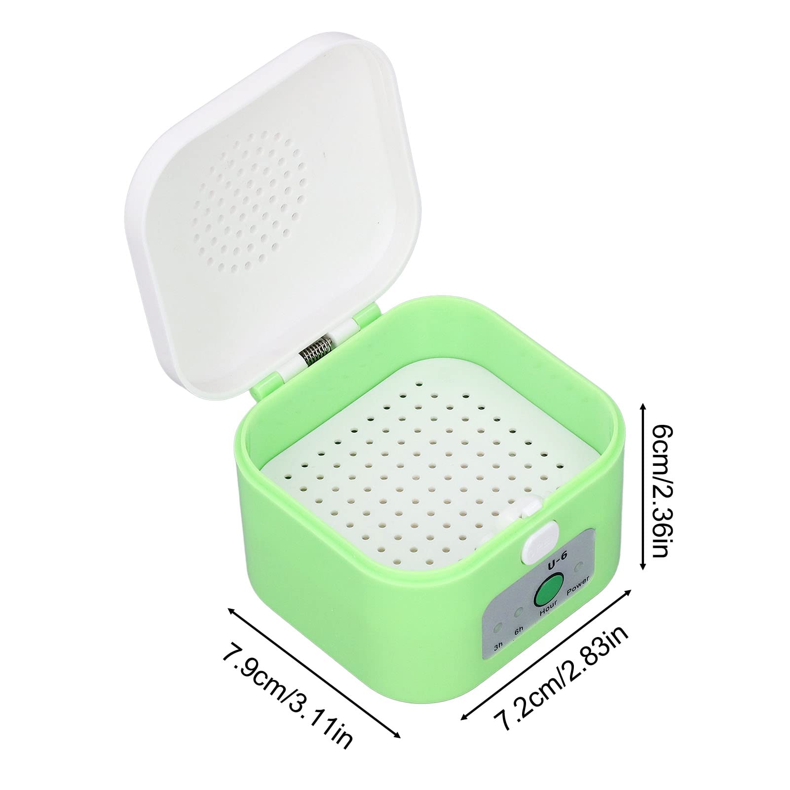 Portable Electric Dehumidifier for Shoes & Clothes - Fast Moisture Removal with Heating & Timer Function - Perfect for Gym Bags, Sports Gear & Travel Accessories