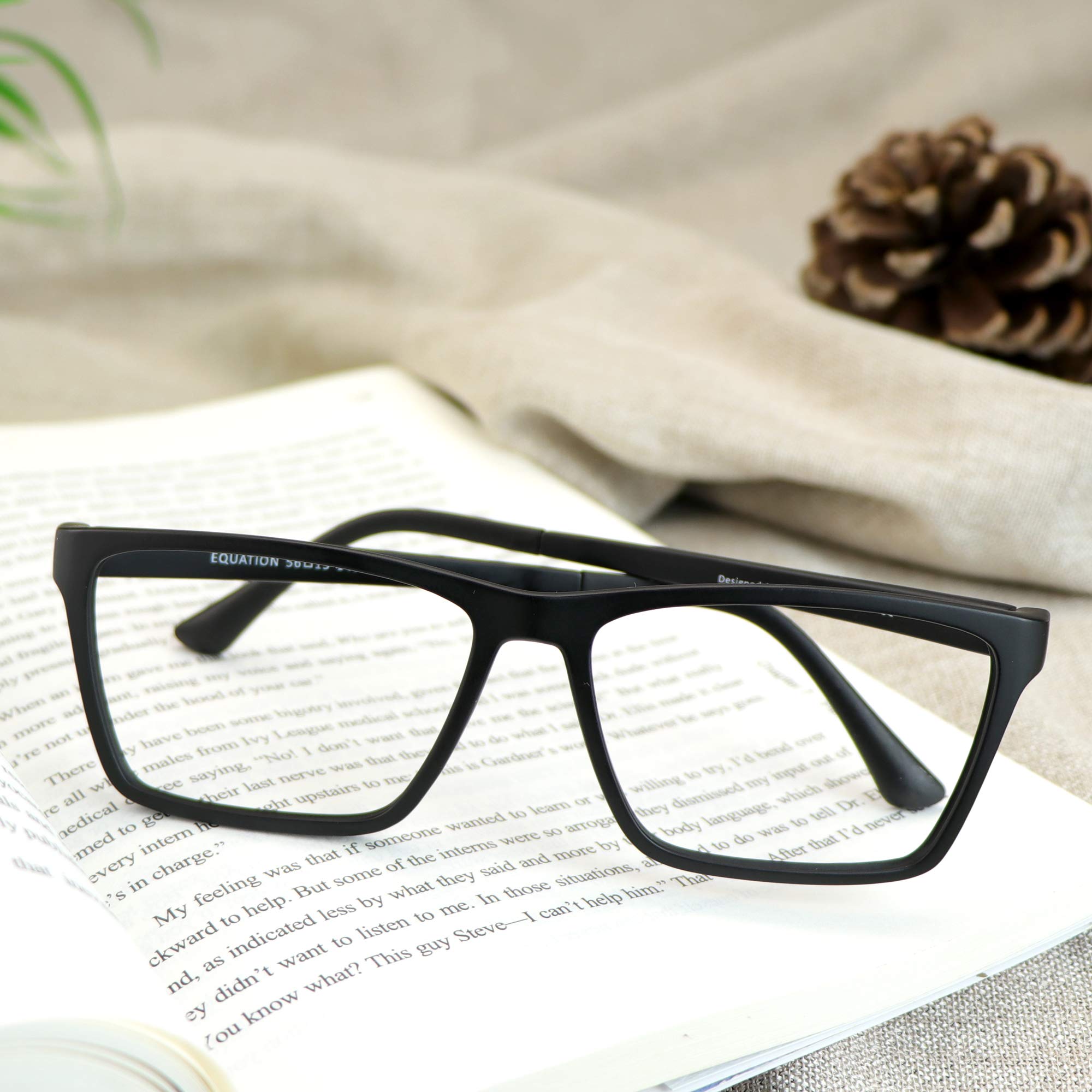 Blue Light Blocking Glasses for Computer & Screen Use - Anti Eyestrain UV Protection Round Frame Lightweight Eyewear - Perfect for Office, Gaming & Digital Eye Strain Relief