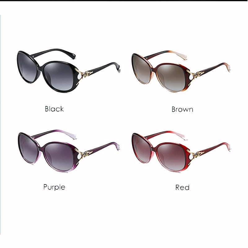 Stylish Women's Polarized Sunglasses UV Protection - Perfect for Driving, Beach & Outdoor Activities