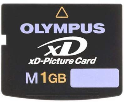 OM Digital Solutions 1GB xD-Picture Card - High-Speed Flash Memory Card for Digital Cameras - Perfect for Storing Photos, Videos & Data - Compatible with Olympus & Fujifilm Cameras