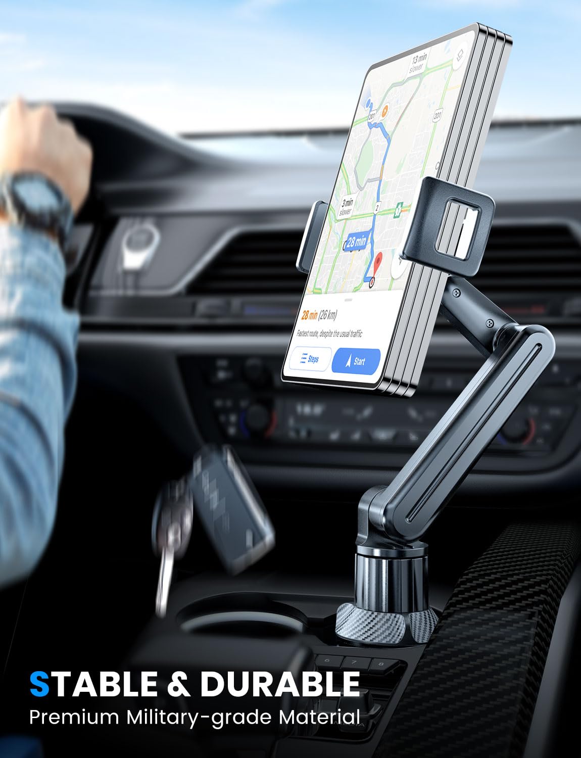 Car Tablet Holder for iPad & Phone (6