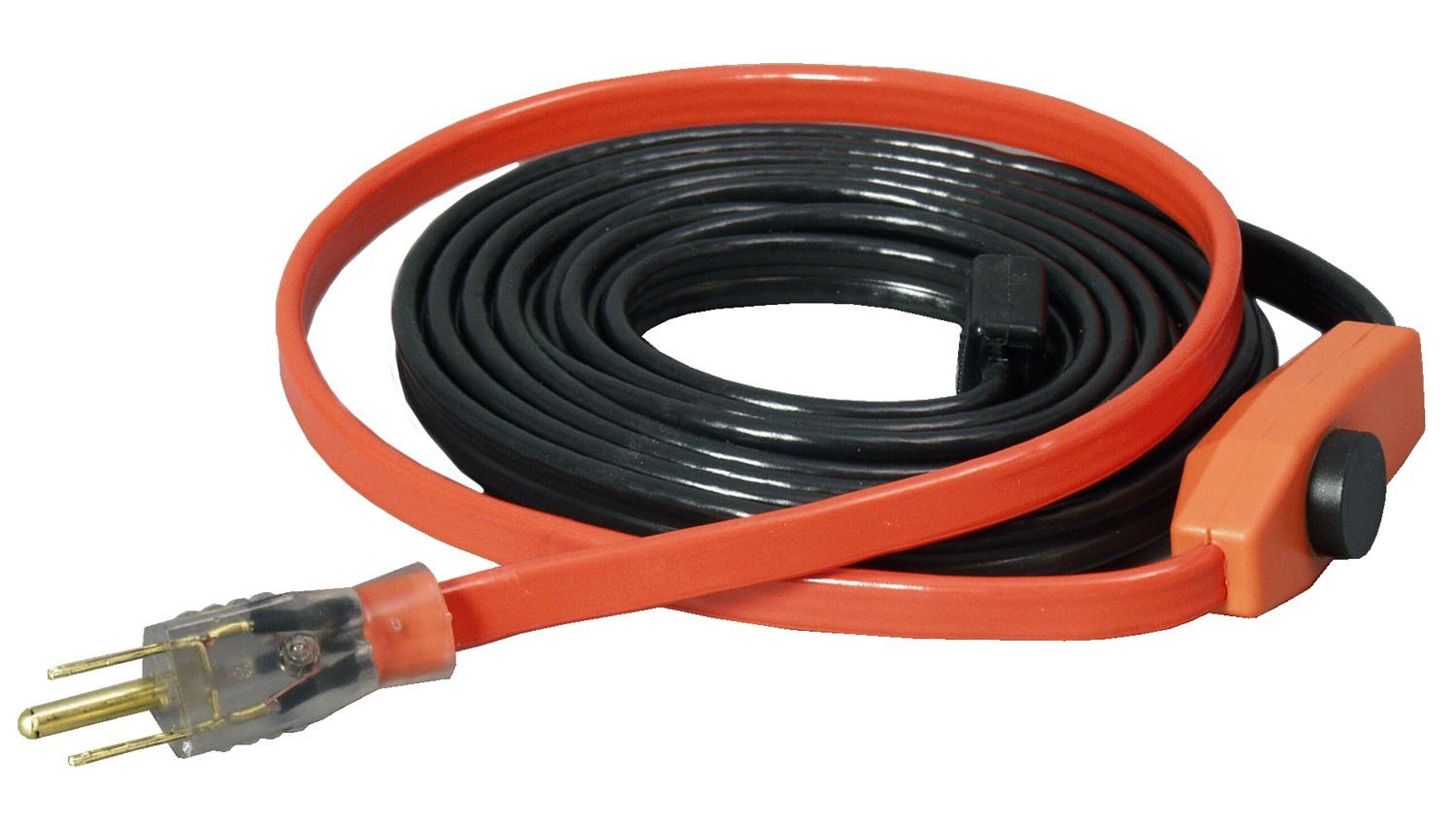 Easy Heat AHB 15 ft. Heating Cable for Water Pipe - Freeze Protection for Outdoor Pipes, Roofs & Gutters - Perfect for Winter Home & RV Use
