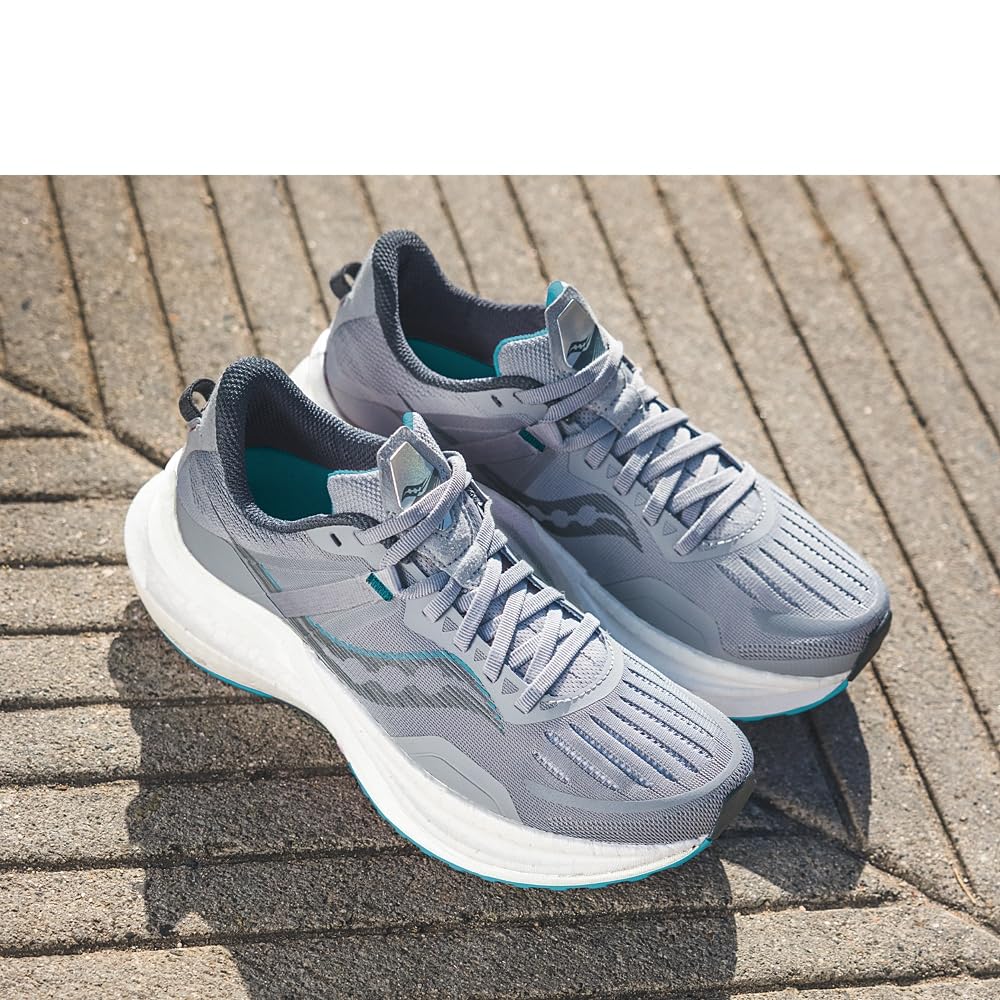 Saucony Men's Tempus Running Shoes - Lightweight Cushioned Sneakers for Road & Trail Running - Perfect for Jogging, Training & Gym Workouts