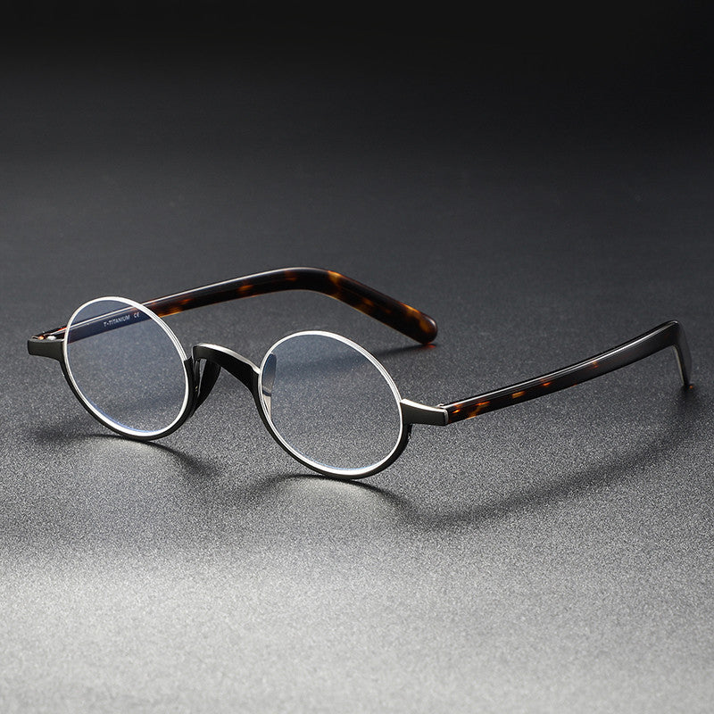 Premium Titanium Round Eyeglass Frames - Lightweight & Durable for Men & Women | Perfect for Reading, Driving & Everyday Use