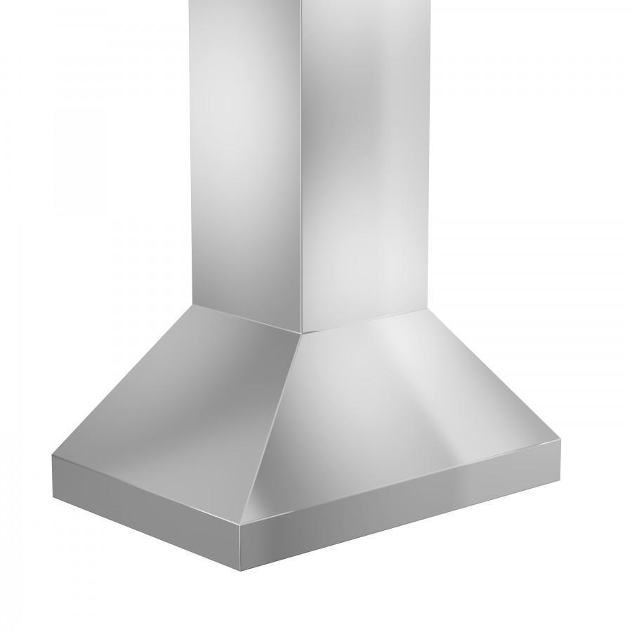 ZLINE 597i 304 Stainless Steel Ducted Island Mount Range Hood - Outdoor Approved for Kitchen Ventilation | Perfect for Open Concept Kitchens & Outdoor Cooking Areas
