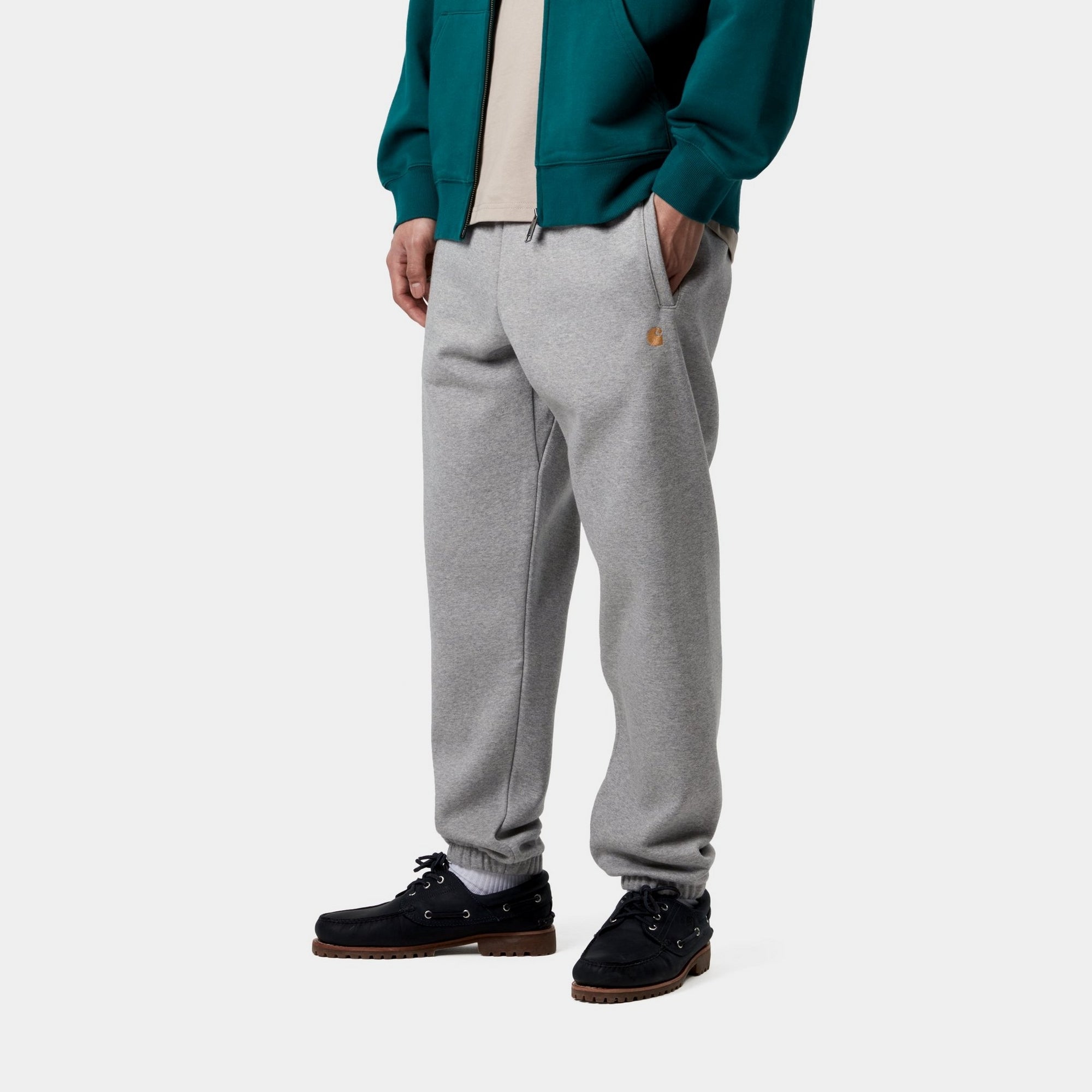 Chase Sweatpants for Men & Women - Soft Grey Heather Joggers with Pockets | Comfortable Lounge Pants for Yoga, Running, Gym & Casual Wear