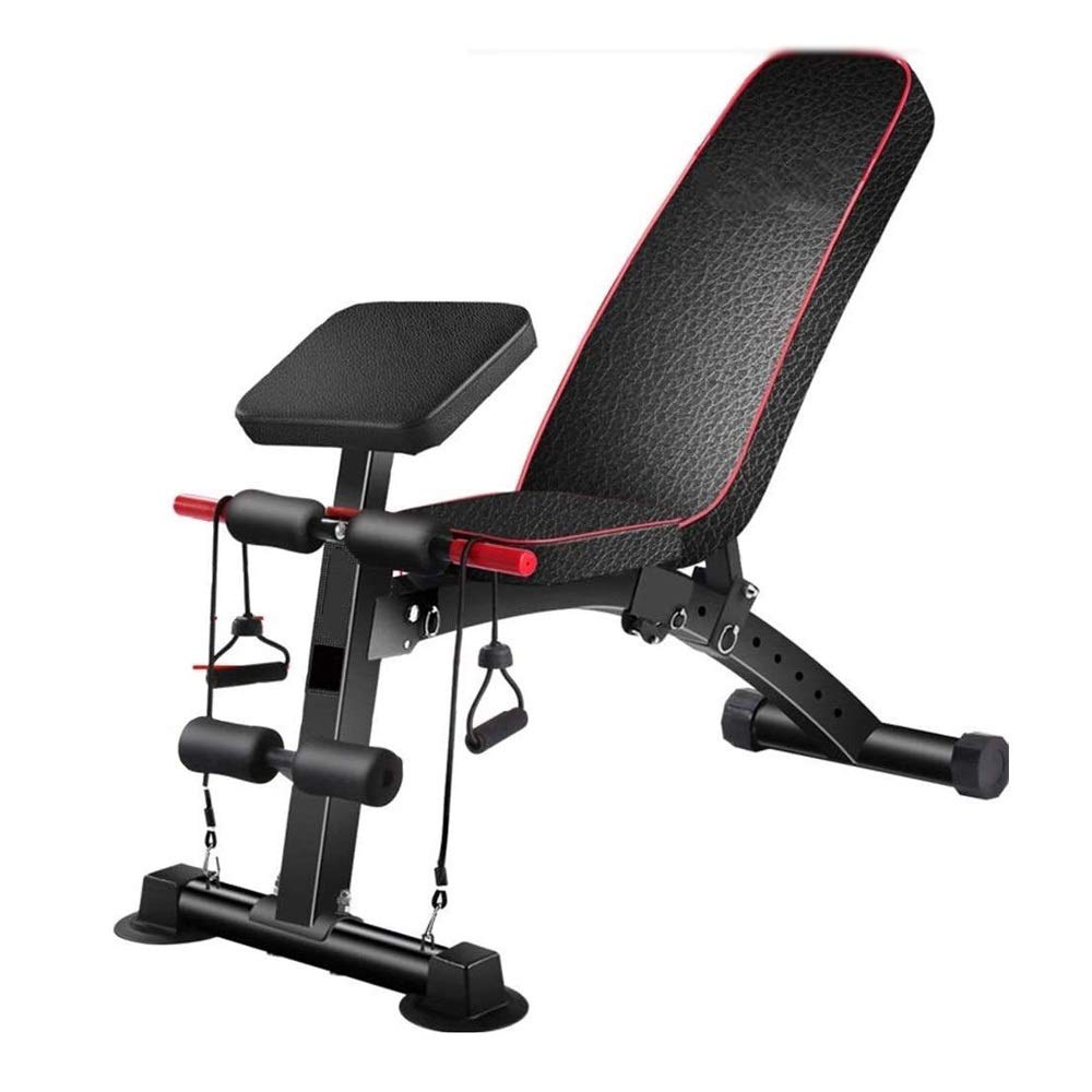 Adjustable Weight Bench for Home Gym - Multi-Purpose Workout Bench for Full Body Training, Strength Exercises & Fitness - Perfect for Dumbbell Press, Sit-Ups & Home Workouts