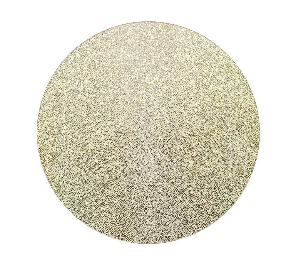 Premium Pebble Placemats Set of 4 - Non-Slip Stone Coasters for Dining Table, Heat Resistant & Waterproof - Perfect for Kitchen, Restaurant, and Outdoor Picnics