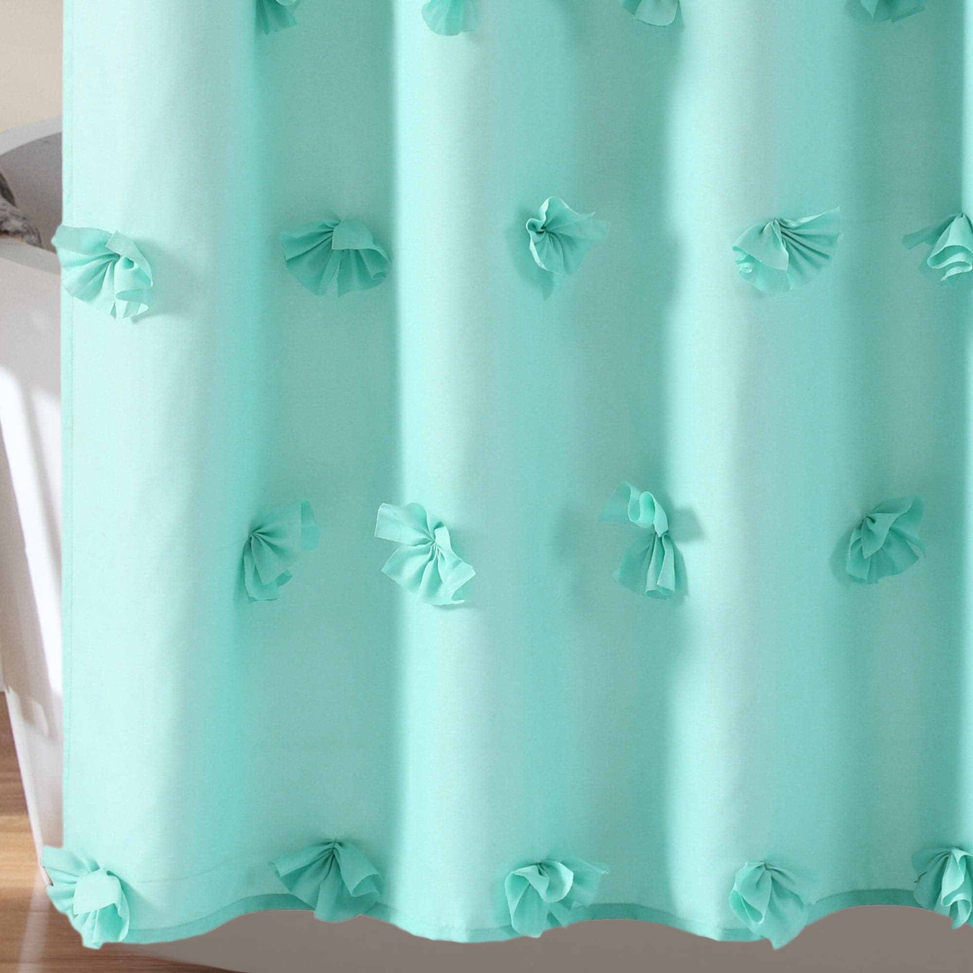 Riley Waterproof Shower Curtain - Elegant Bathroom Decor for Modern Homes | Perfect for Bathrooms, Dorms & Apartments