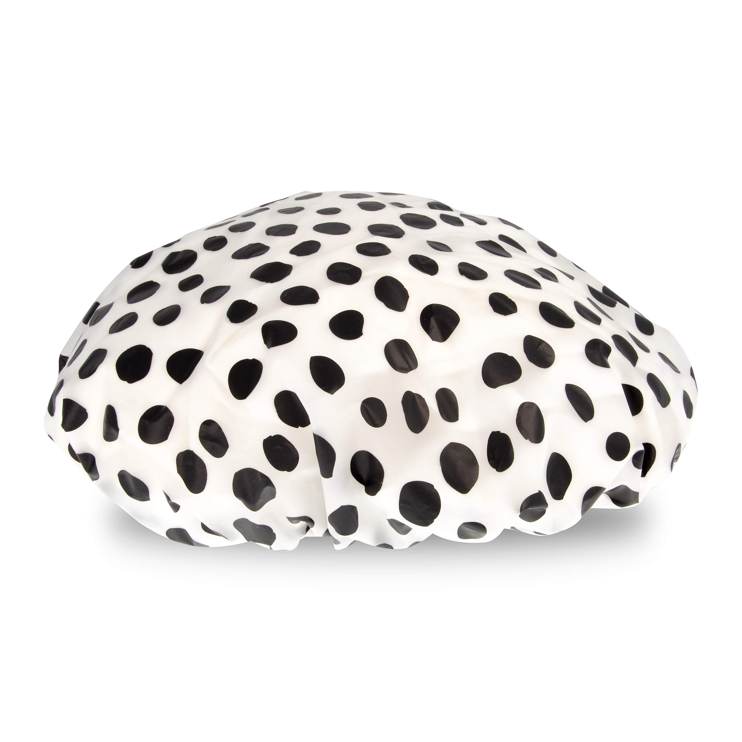 Disney Cruella Shower Cap for Women - Waterproof Bath Shower Cap with Adjustable Elastic Band - Perfect for Hair Protection While Washing Face, Bathing & Spa Days
