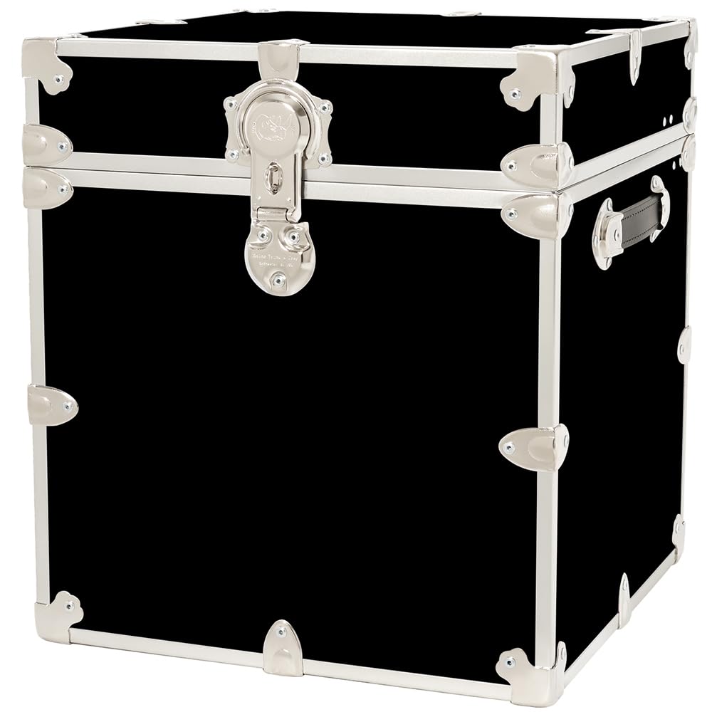 Rhino Heavy-Duty Leather Embossed Vinyl Storage Trunk - 18